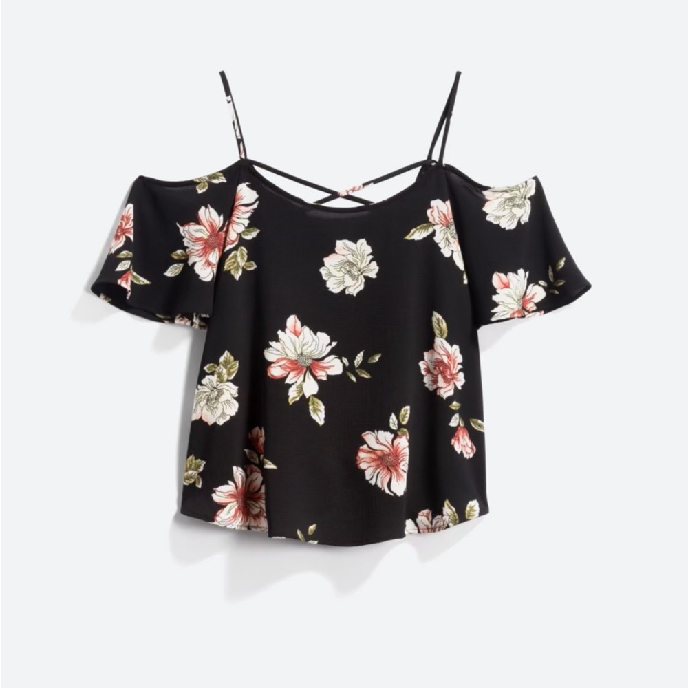 Kaileigh cold shoulder blouse